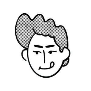Illustrated portrait of Tom